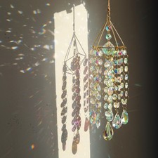 Moon prism crystal sun catcher - prism,