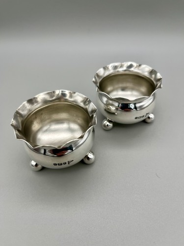 Pair edwardian sterling - pair,