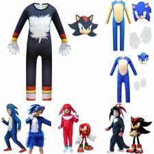 Halloween Cosplay Kids Sonic