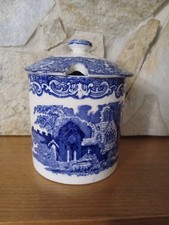 George jones blue abbey lidded - george,