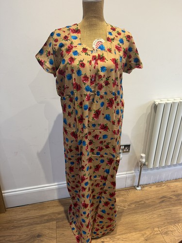 Women vintage cotton maxi - vintage,