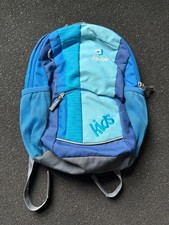 Deuter kids backpack. Blue. 5 Litre Capacity. Comfortable padded straps.
