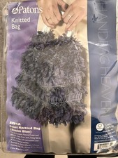 2 Pattons knitted bag kits -