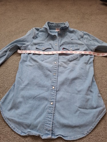 Levi denim shirt - levi's, small