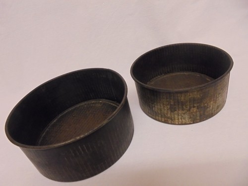 Vintage pair circular - pair, of
