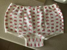 Vintage 70s 80s German thick full cotton briefs panties size 14