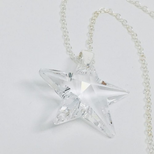 Necklace pendant star - pendant,