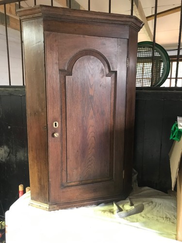 George 111 antique oak corner