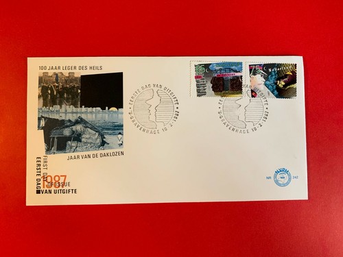 Netherlands 1987 fdc 242 - netherlands,