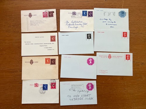 Qeii postal stationery x - ,