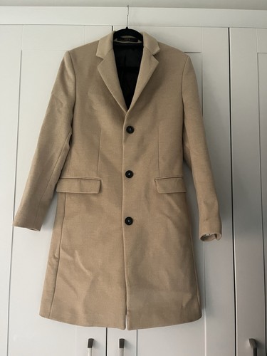 Zara men camel long - zara,