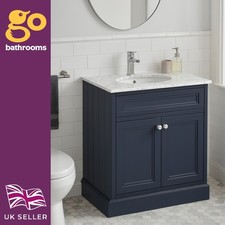800mm Grey Freestanding Vanity