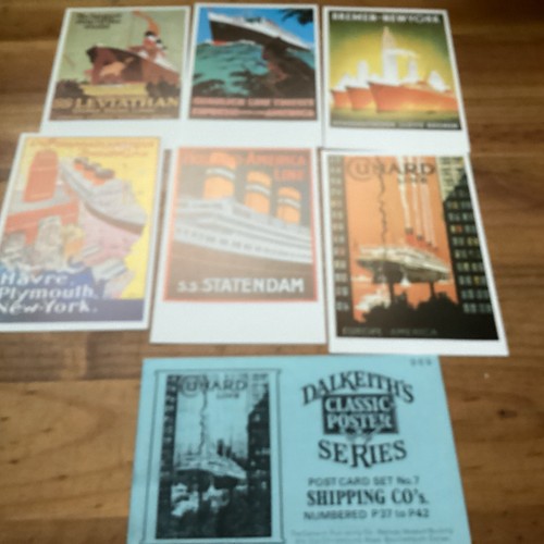 Dalkeith postcard set - set, shipping