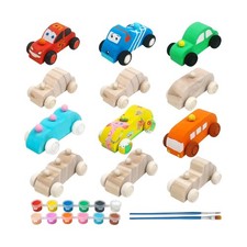 Wooden Cars Unfinished Wood