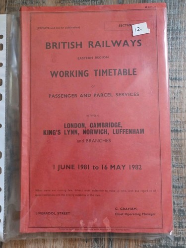 British rail eastern region - british,