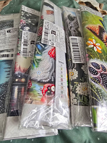 Mixed diamond painting kits - mixed,
