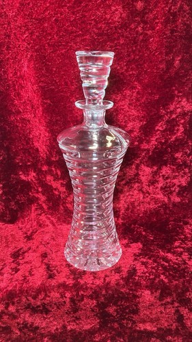 Thomas webb glass decanter - webb,