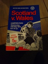 SCOTLAND V WALES - HAMPDEN