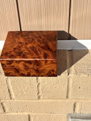 Vintage thuya burl wood - vintage,