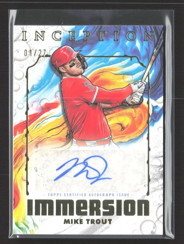 2025 topps inception - topps, immersion