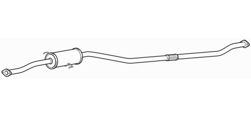 Quality centre exhaust middle - exhaust,