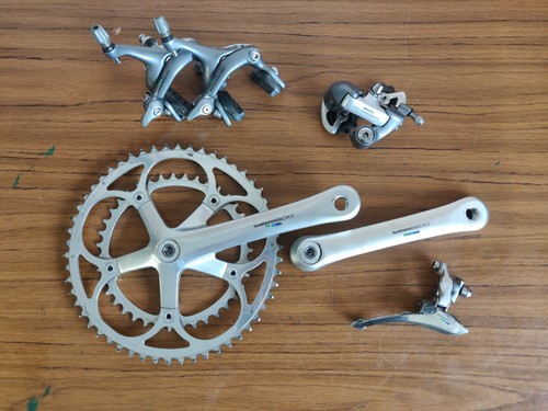 Shimano 600 tricolour groupset - shimano,