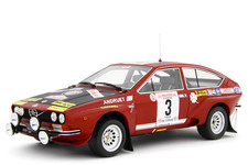 LAUDORACING MODELS 1:18 Alfa Romeo Alfetta Gr.2 Rally Tour de Corse 1975 LM199D