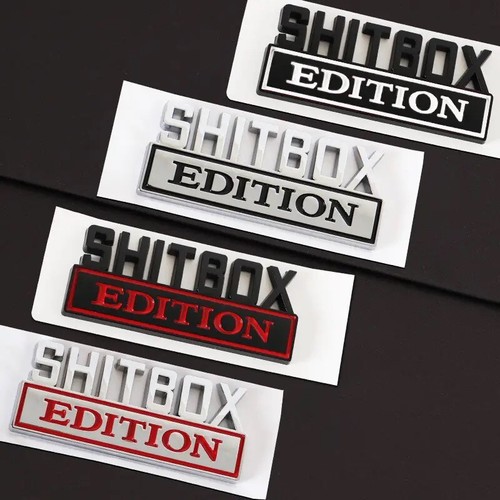 Shitbox edition abs plastic - shitbox,