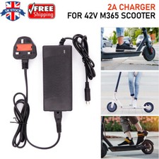 42V 2A Electric Scooter Battery Charger For Xiaomi Mi M365/Pro Es1 2 3 4 UK Plug