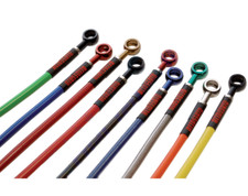 BRAKE HOSES KIT ACCOSSATO FOR HARLEY DAVIDSON MT350 1993 > 2000 S HOSES: 2