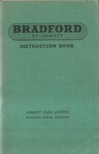 Jowett Bradford CB Instruction