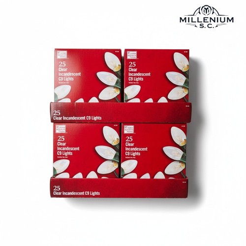 Boxes 100 lights 96ft c9 - boxes,