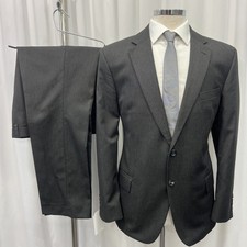 M&S MAN Charcoal Stripe Slim