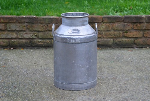 Vintage old stainless - , steel