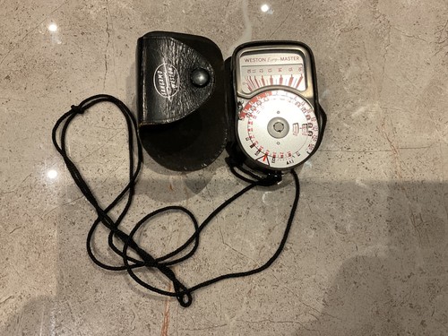Weston master exposure meter - weston,
