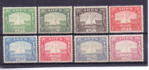 Aden 1937 dhows - 8a, (