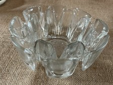 ? Dartington Art Glass Centrepiece Candle Holder C1970s ?Frank Thrower