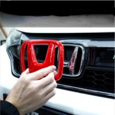 Honda H Emblem - Red Badge Sticker for Jazz/City/HRV/Civic/BRV Car Styling