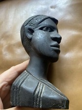 bin EBONY CARVED WOODEN