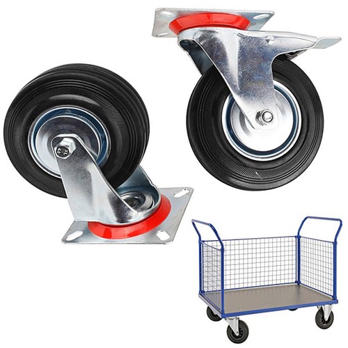 Wheel trolley rubber - 4,