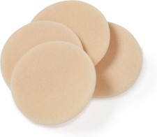 Manicare 4 Cosmetic Compact Puffs, Re-Useable Washable, Latex Free - FREE UK P&P