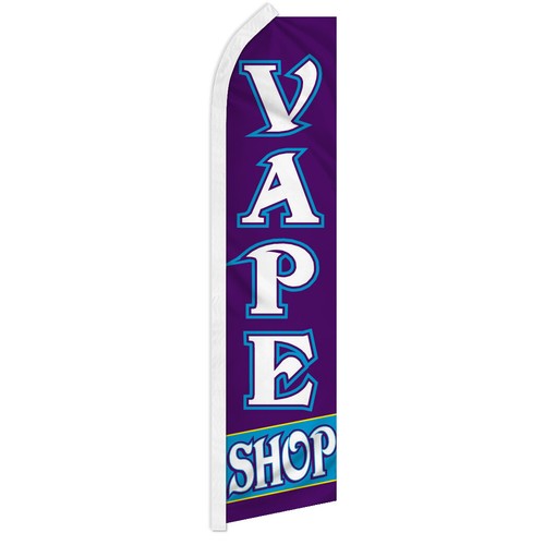 Vape shop purple advertising - purple,
