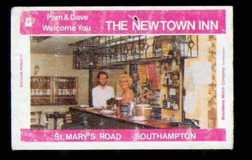 Matchbox label whitbread - whitbread, pam