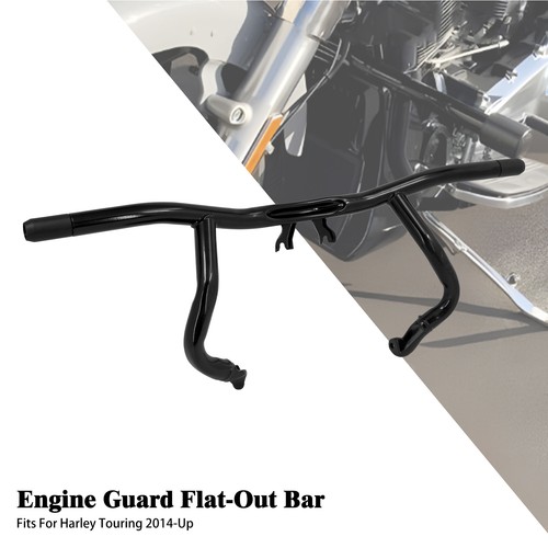 Flat out front engine guard - front,