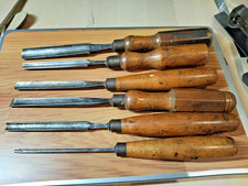 6 x Vintage Chisels Gouges