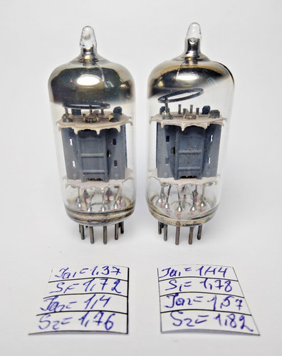 Pcs used ecc83 - 2,