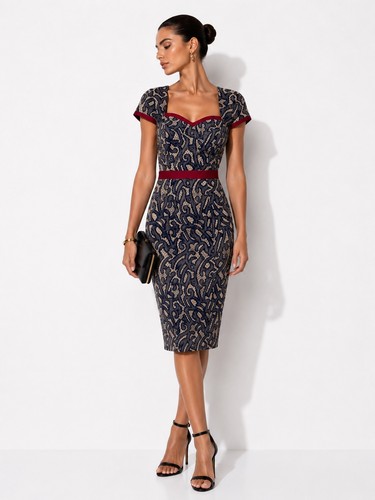 Holly willoughby navy lace - willoughby,