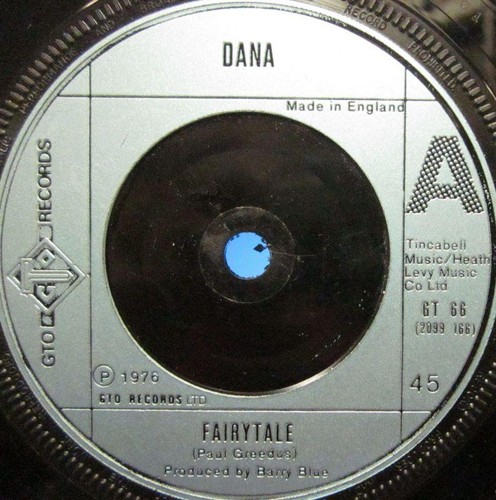 Danafairytale gto - dana(7", vinyl)fairytale-gto
