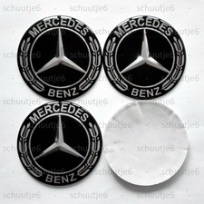 4 x 65mm Stickers Mercedes