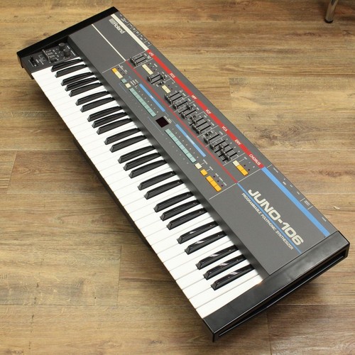 Roland juno 106 synthesizer - juno-106,